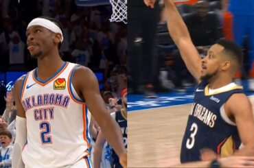 Insane final minute of OKC Thunder vs New Orleans Pelicans Game 1 🔥