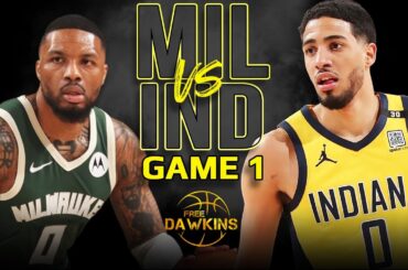 Milwaukee Bucks vs Indiana Pacers Game 1 Full Highlights | 2024 ECR1 | FreeDawkins