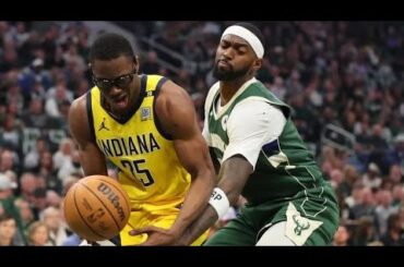 Indiana Pacers vs Milwaukee Bucks - Full Game 1 Highlights | April 21, 2024 | 2024 NBA Playoffs