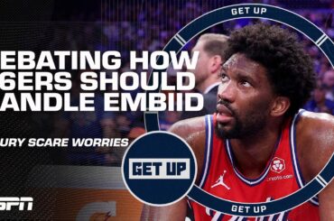 The 76ers' success HINGES on Joel Embiid's health 😬 Worth the risk to play him injured? | Get Up