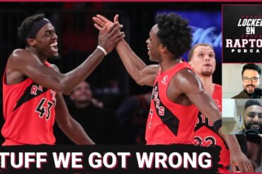 The 2023-24 Toronto Raptors predictions we were most wrong about | Siakam, defensive upside & more!