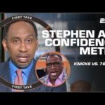 Stephen A. Smith thinks the Knicks WILL GO UP 2-0 vs. Joel Embiid and the 76ers | First Take