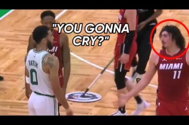 LEAKED Audio Of Jayson Tatum & Jaylen Brown Trash Talking Jaquez & Martin: “You Gonna Cry?”👀