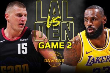 Los Angeles Lakers vs Denver Nuggets Game 2 Full Highlights | 2024 WCR1 | FreeDawkins