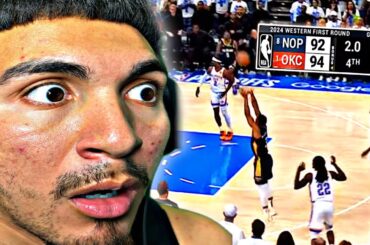 New Orleans Pelicans Vs Oklahoma City Thunder Game 1 Full Highlights | 2024 WCR1 Reaction