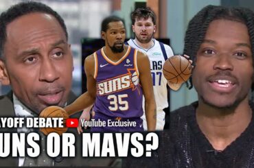 Stephen A. & Kenny Beecham debate Suns-Mavs & biggest x-factor in playoffs | First Take YT Exclusive