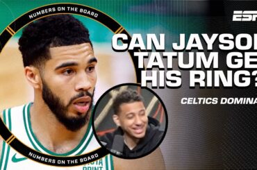 NOTHING ELSE TO SAY about the Boston Celtics 😤 Will Tatum get his ring? ☘️ | Numbers on the Board