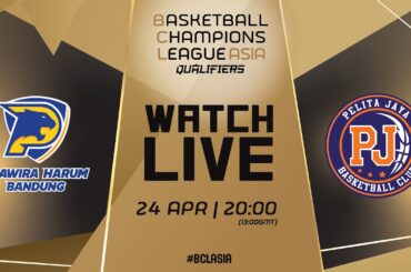 LIVE - Prawira Harum Bandung v Pelita Jaya Basketball | #BCLASIA 2024 Qualifiers