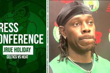 Jrue Holiday: Heat Will Play DESPERATE in Game 2 | Celtics Pregame