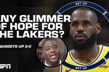 Damien Woody on how Lakers will STUN THE WORLD in Nuggets series: '...IT'S OVER' 😔 | Get Up