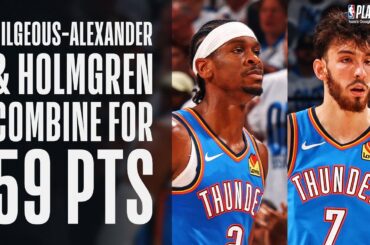 Shai Gilgeous-Alexander & Chet Holmgren GO OFF In Game 2! 👀| April 24, 2024