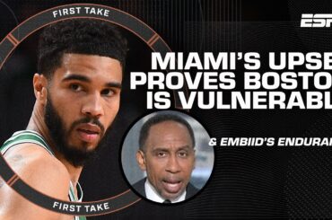 I WAS DEAD WRONG! 😵 Stephen A. can't ignore the Heat's TOUGHNESS over Celtics' TALENT | First Take