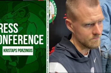 Kristaps Porzingis Reacts to His Game 2 Struggles | Celtics vs Heat