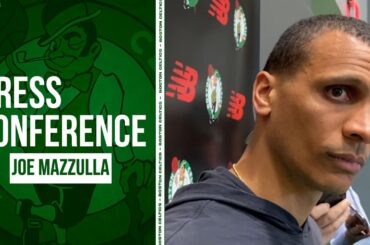 Joe Mazzulla Previews Celtics Game 3 Adjustments vs Heat | Practice Interview