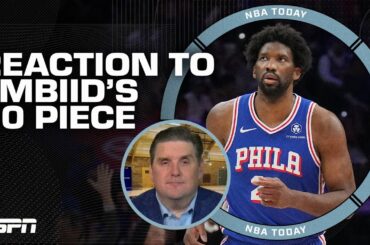 Brian Windhorst APPLAUDS Joel Embiid's 50-point performance vs. the Knicks | NBA Today