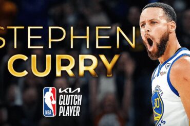 Stephen Curry Wins The 2023-2024 NBA #KiaClutch Award!