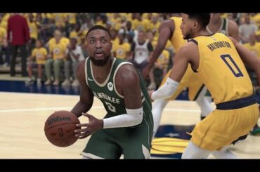 Milwaukee Bucks vs Indiana Pacers - NBA Playoffs 2024 Game 3 Full Game Highlights (NBA 2K24 Sim)