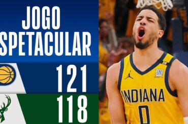 Pacers e Bucks foi INSANO até a PRORROGAÇÃO dos PLAYOFFS! - Melhores Momentos