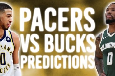 Indiana Pacers vs Milwaukee Bucks Series Predictions | 2024 NBA Playoffs