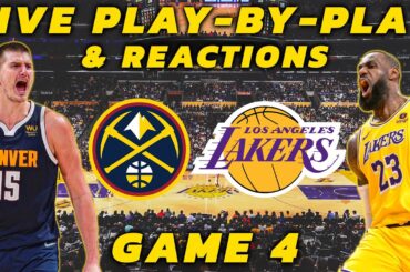 Denver Nuggets vs Los Angeles Lakers | Live Play-By-Play & Reactions