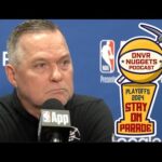 Michael Malone Press Conference After Nuggets Game 4 Loss To Lakers