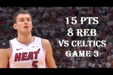 Nikola Jovic 15 Pts 8 Reb Boston Celtics vs Miami Heat East 1st Round Game 3 HIGHLIGHTS