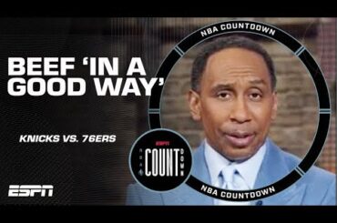 Stephen A. FULLY EXPECTS a NEW INTENSITY for Knicks vs. 76ers 🍿 | NBA Countdown