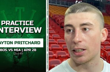 Payton Pritchard Explains Fight with Caleb Martin and Heat | Celtics Practice