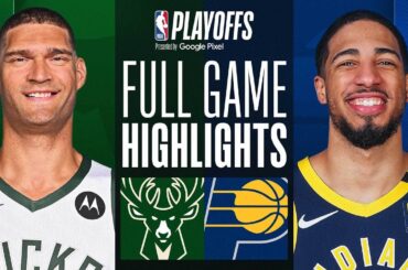 #3 BUCKS at #6 PACERS | FULL GAME 4 HIGHLIGHTS | April 28, 2024