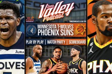 Minnesota Timberwolves vs Phoenix Suns Game 4 LIVE Reaction | Scoreboard | Play By Play | Postgame