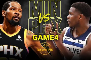 Minnesota Timberwolves vs Phoenix Suns Game 4 Full Highlights | 2024 WCR1 | FreeDawkins