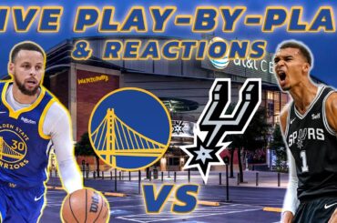 Golden State Warriors vs San Antonio Spurs | Live Play-By-Play & Reactions