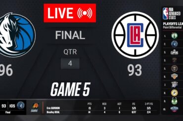 NBA LIVE! Los Angeles Clippers vs Dallas Mavericks GAME 5 LIVE | May 1, 2024