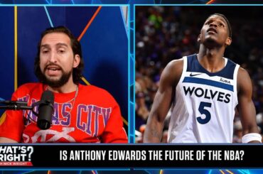 Anthony Edwards leads Timberwolves to Suns sweep, Is he the future? | NBA | What’s Wright?