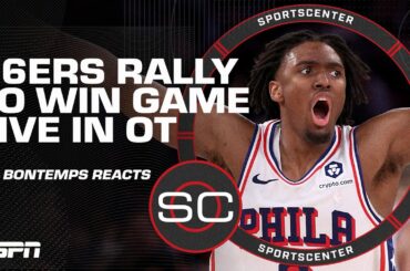 Tyrese Maxey TAKES OVER:  Reaction To 76ers’ Game 5 win vs. Knicks | SportsCenter