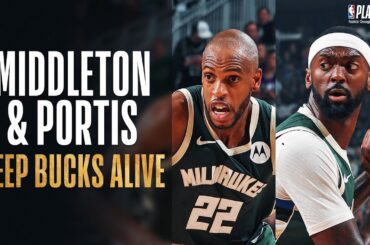 Khris Middleton & Bobby Portis GO OFF In Must-Win Game 5! 😤| April 30, 2024