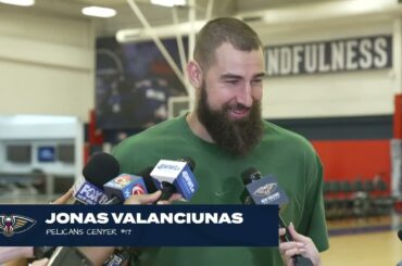 Jonas Valanciunas | Pelicans End of Season Media Availability 4/30/2024