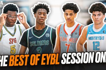 AJ Dybantsa, Kiyan Anthony & More SHOW OUT at EYBL Session 1 🚨🤩