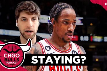 Stay or Go: DeMar DeRozan taking $80 million to stay with Chicago Bulls? | CHGO Bulls Podcast