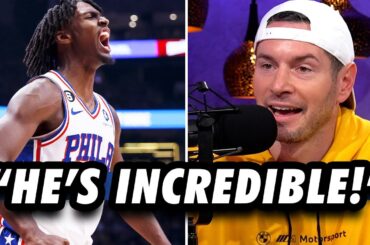 JJ Redick Reacts to Tyrese Maxey's EPIC Game 5 Performance | Knicks vs. Sixers