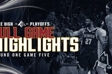 Denver Nuggets vs. Los Angeles Lakers Full Game Five Highlights 🎥