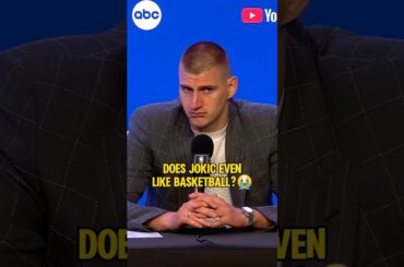 Jokic needs to be studied!🤣