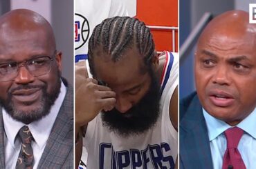 Shaq & Chuck Sound Off on Clippers for 30-point Loss to Mavs in Game 5 | Inside the NBA