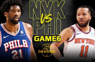 New York Knicks vs Philadelphia 76ers Game 6 Full Highlights | 2024 ECR1 | FreeDawkins