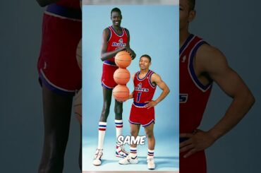 NBA Legends Unite: Muggsy Bogues and Manute Bol on the Same Team!