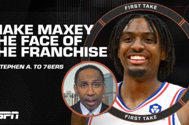 Stephen A. calls for the 76ers to make Tyrese Maxey the face of the franchise | First Take