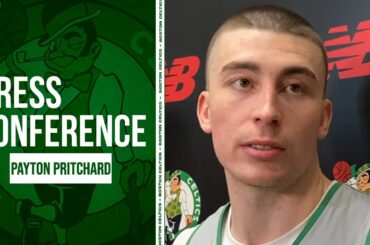 Payton Pritchard Previews Magic and Cavaliers Before Round 2 | Celtics Practice