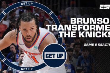 IT WAS BRILLIANCE! - Windy says Jalen Brunson has CHANGED the DIRECTION of the Knicks 🙌 | Get Up