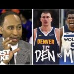 FIRST TAKE | Jokic or Ant Edwards is future of NBA? - Stephen A. breaks Game 1: Nuggets at T-Wolves