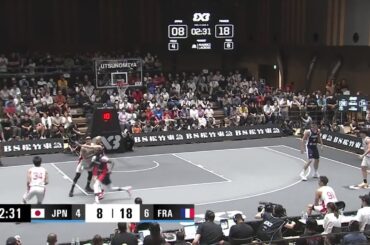 Le résumé de France-Japon en vidéo - Basket 3x3 - TQO